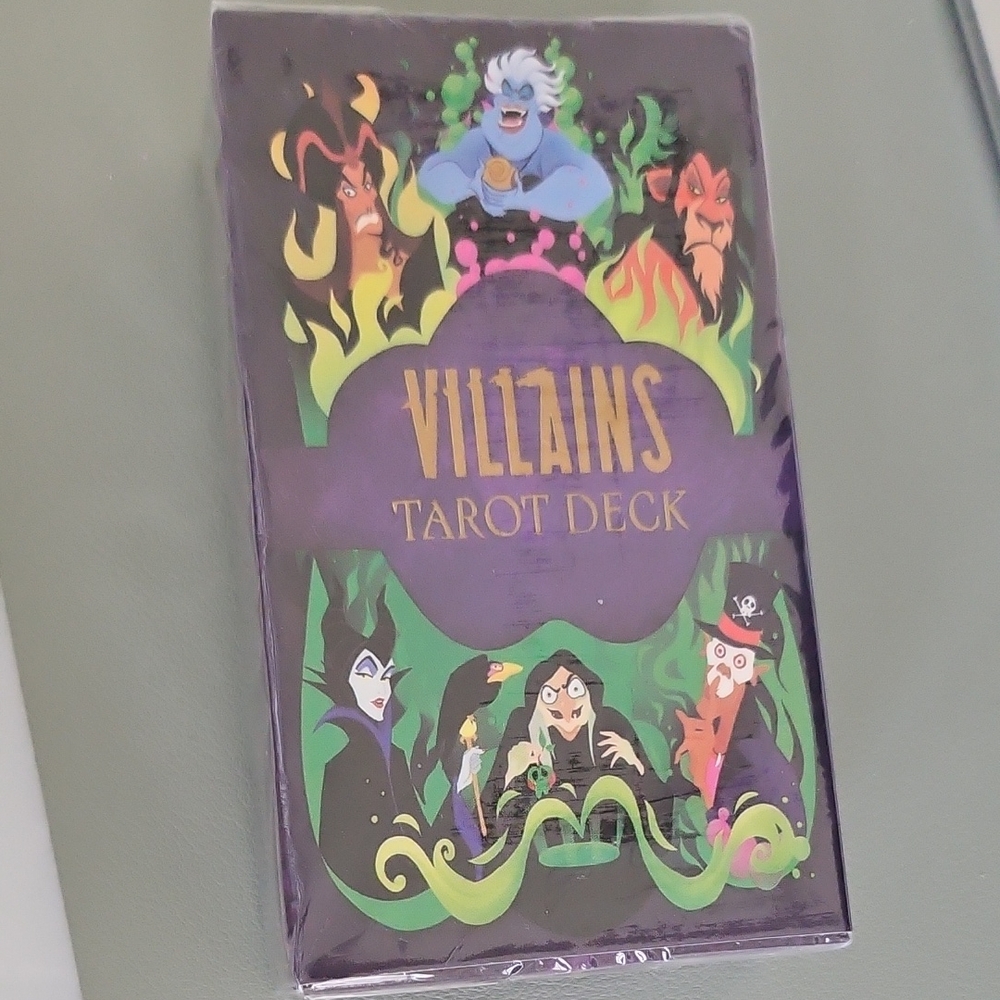 Disney Villains Tarot Deck New